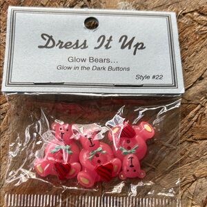 Vintage Bear Buttons